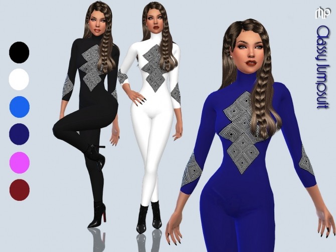 Sims 4 MP Classy Jumpsuit at BTB Sims – MartyP