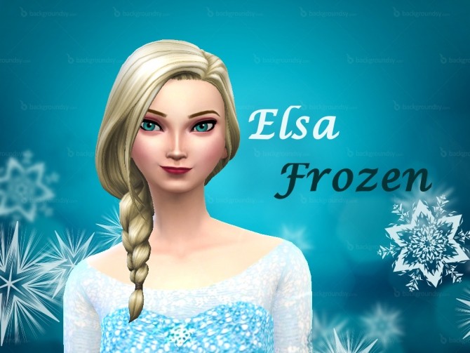 Sims 4 Elsa from Frozen by Niharika.Basu at Mod The Sims