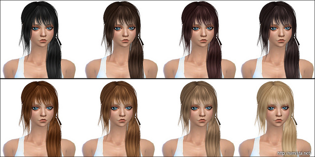 Sims 4 Rocha Hair Retexture at Simista