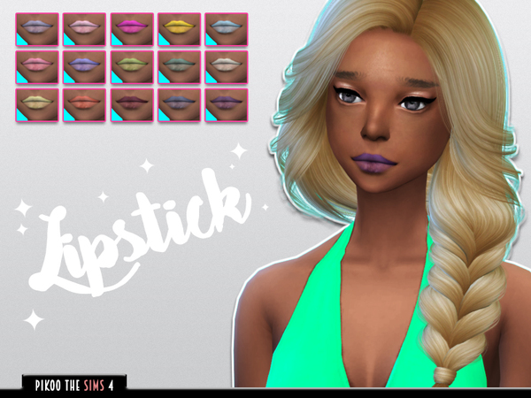 Sims 4 Lipstick 04 by Pikoo at TSR