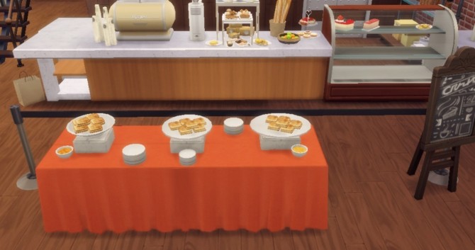 Sims 4 Cheesy Souvenirs at Hamburger Cakes