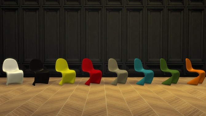 Sims 4 S Panton Chair at Meinkatz Creations