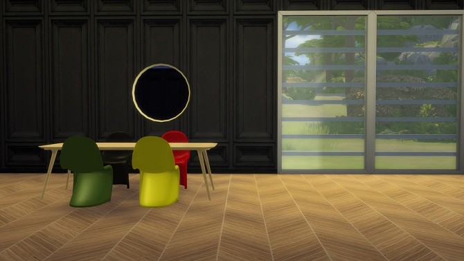 Sims 4 S Panton Chair at Meinkatz Creations
