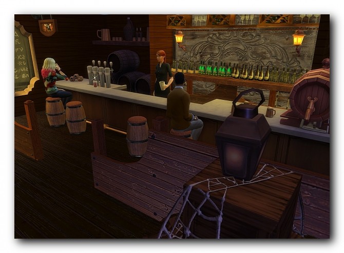 Sims 4 Galleon nightclub at Architectural tricks from Dalila