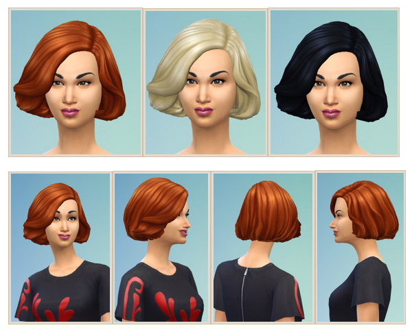 Sims 4 Half Soft Hair Females at Birksches Sims Blog