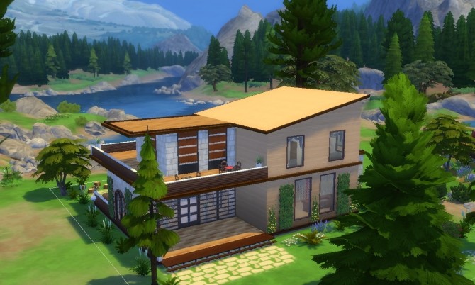 Sims 4 Forest House at Tatyana Name