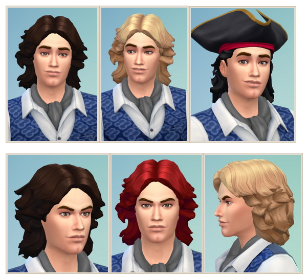 Sims 4 Kylo Hair Male at Birksches Sims Blog