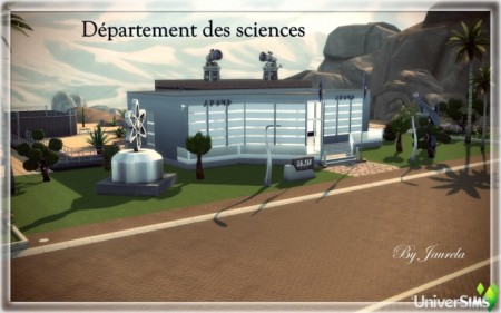 Science Department by Jaurela at L’UniverSims