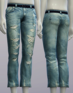 Sims 4 Vintage jeans #1 male at Rusty Nail