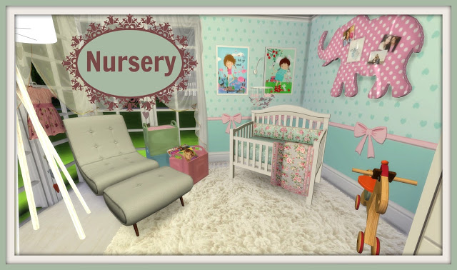Sims 4 Nursery at Dinha Gamer