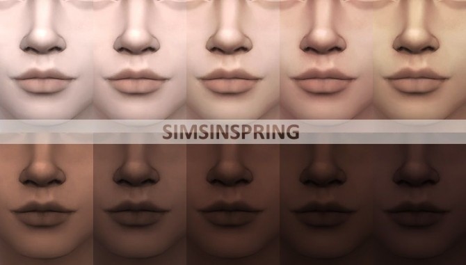 Sims 4 Phenomenal Cool skintones by simsinspring at Mod The Sims