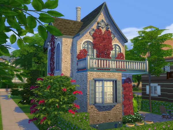 Sims 4 Riverola Cottage by Ineliz at TSR