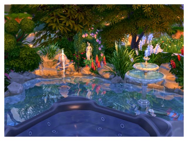 Sims 4 At the Lakeshore lot by Oldbox at All 4 Sims