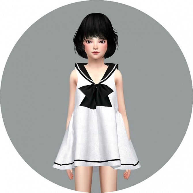 Sims 4 Child Sailor Dress at Marigold