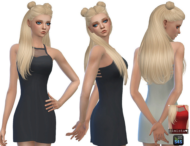 Sims 4 Strap Band Dresses at Simista