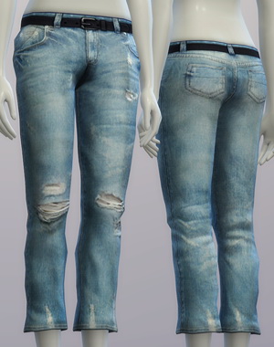 Vintage jeans #2 female at Rusty Nail » Sims 4 Updates