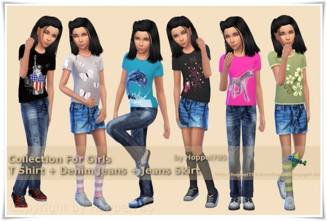 Sims 4 Collection For Girls at Hoppel785