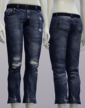 Sims 4 Vintage jeans #2 female at Rusty Nail