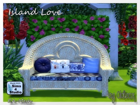 Island Love bank by Oldbox at All 4 Sims