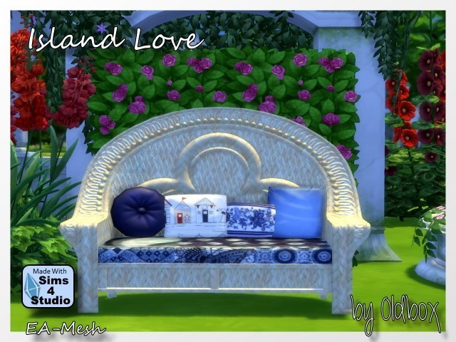 Sims 4 Island Love bank by Oldbox at All 4 Sims