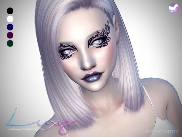 Sims 4 Waves Masquerade by LuxySims3 at TSR