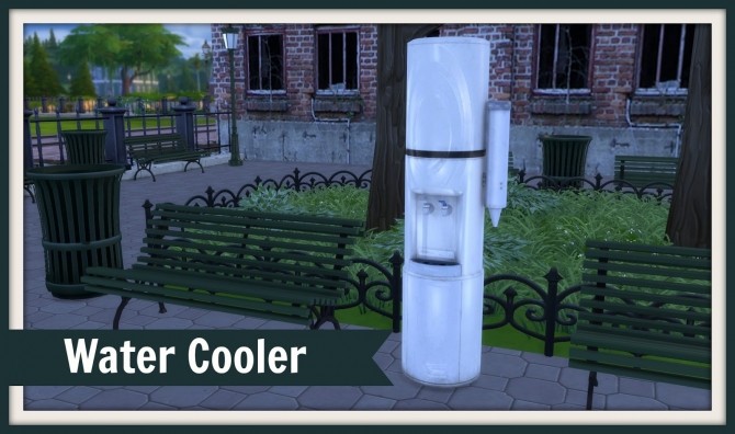 Sims 4 Water Cooler at Dinha Gamer