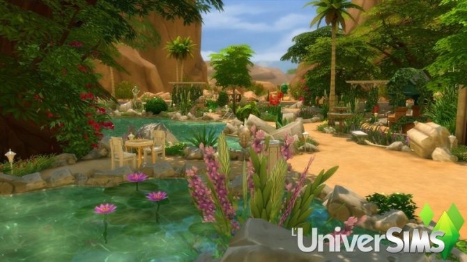Sims 4 Mesquite park by chipie cyrano at L’UniverSims
