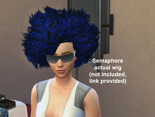 Sims 4 Emily Barnes Semaphore from Camelorum Adventures by BulldozerIvan at Mod The Sims