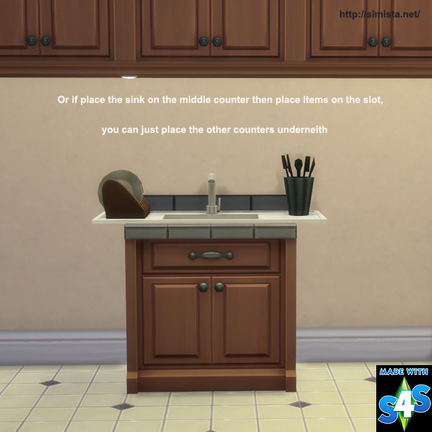 Sims 4 Kitchen Sink at Simista