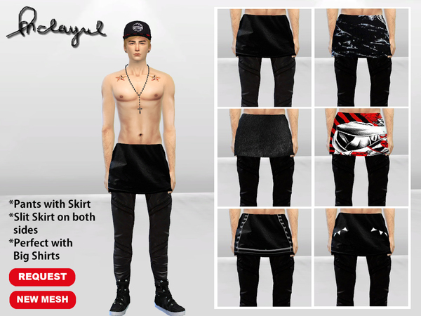Sims 4 Bieber Fever Pants by McLayneSims at TSR