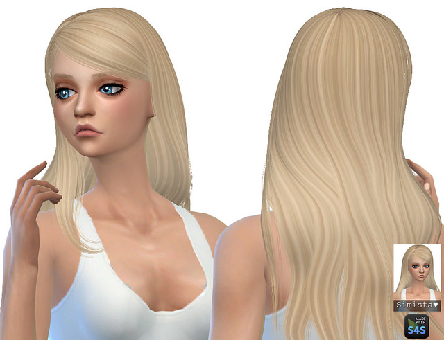 Sims 4 Emilia Hair Retexture at Simista