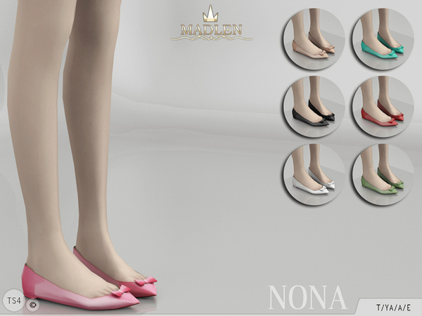 Sims 4 Madlen Nona Shoes by MJ95 at TSR