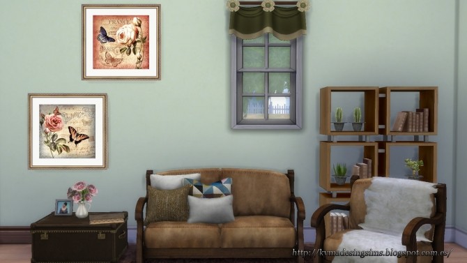 Sims 4 Rose Garden paintings at Kyma Desingsims S4
