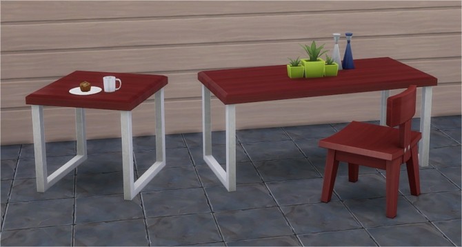 Sims 4 Eli Tables at Veranka