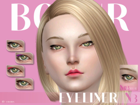 Eyeliner N03 by Bobur at TSR