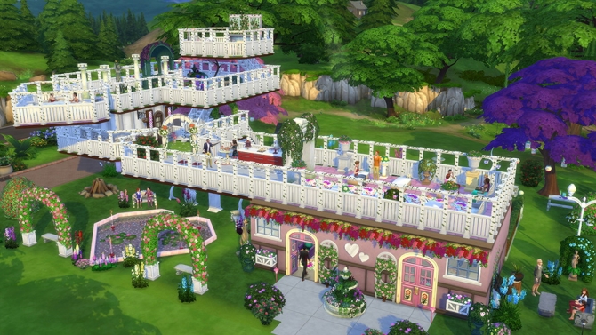 9 Awesome Romantic Garden Stuff Lots by SimGuruDrake at The Sims™ News ...