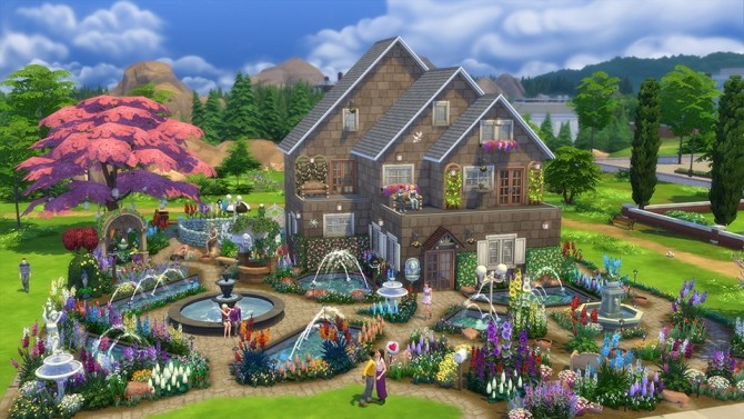 Sims 4 9 Awesome Romantic Garden Stuff Lots by SimGuruDrake at The Sims™ News