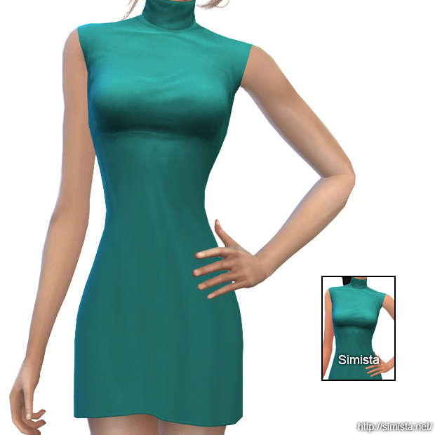 Sims 4 Abigail Dress Collection at Simista
