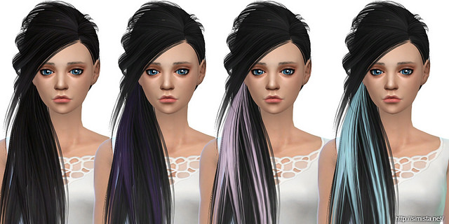 Sims 4 Skysims Hair 253 Retexture at Simista