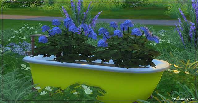 Sims 4 Bathtub Gardens at Simista