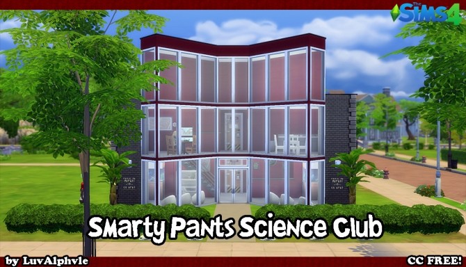 Sims 4 Smarty Pants Science Club by luvalphvle at Mod The Sims