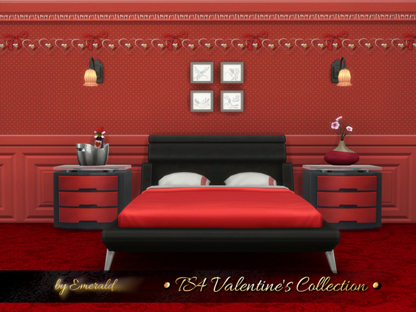 Sims 4 Valentines Collection wallpapers by emerald at TSR
