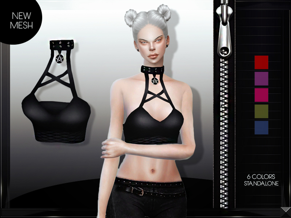 Sims 4 MFS Penelope Top by MissFortune at TSR