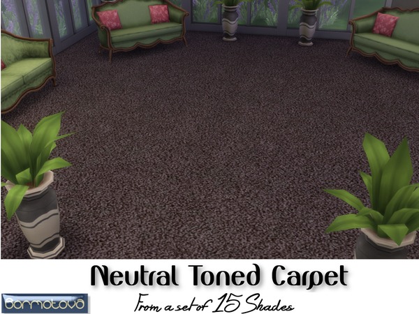 Sims 4 Neutral Carpets Set by abormotova at TSR