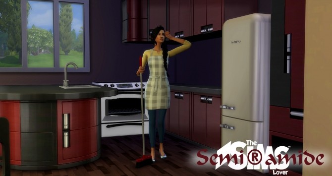 Sims 4 Cleaning Set by Semiramide at The Sims Lover