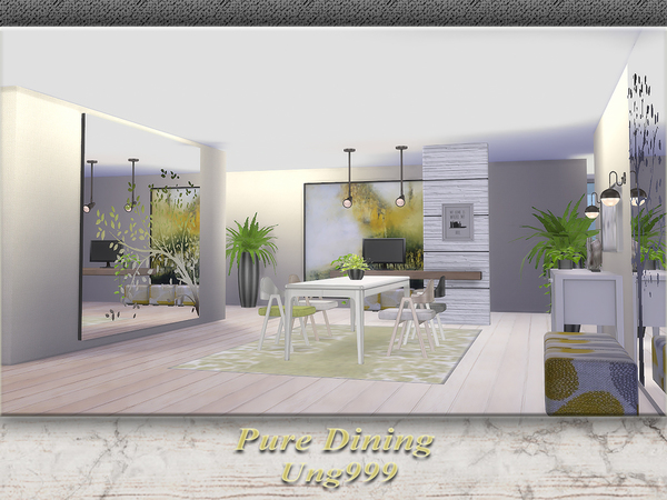 Sims 4 Pure Dining by ung999 at TSR