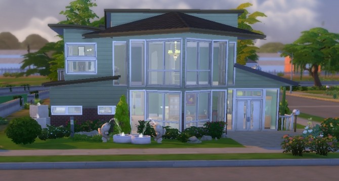 Sims 4 Modern Suburban by catalina 45 at Mod The Sims