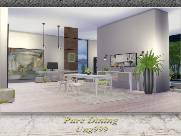 Sims 4 Pure Dining by ung999 at TSR
