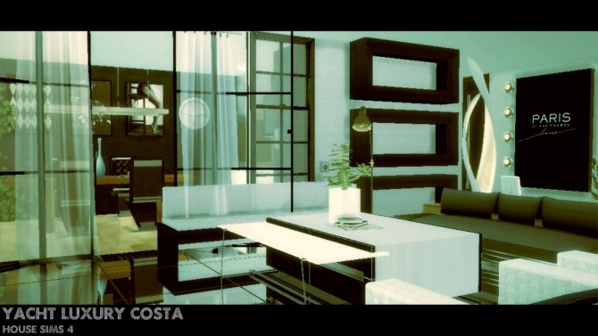 Sims 4 LUXURY COSTA Yacht house at ConceptDesign97