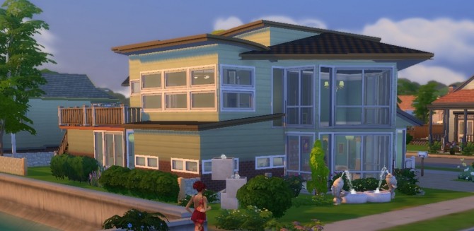 Sims 4 Modern Suburban by catalina 45 at Mod The Sims